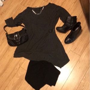 WHBM Asymmetrical tunic top